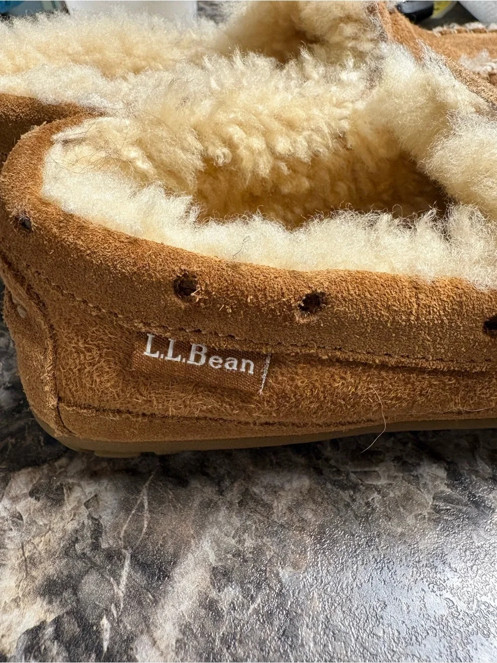 LL Bean Kids 1 Moccasin
